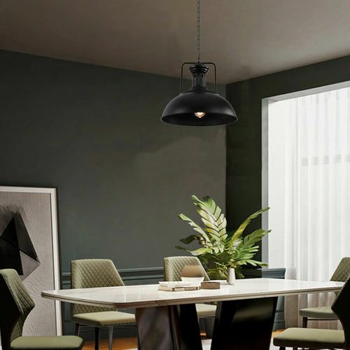 Matt Black Chain Pendant Light~3806