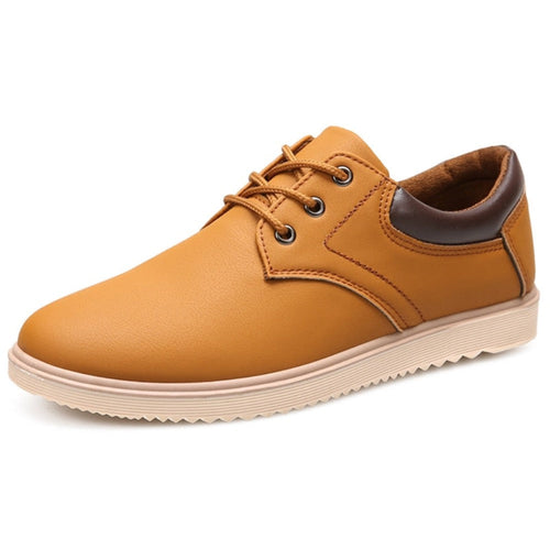 Herren Freizeit Flache Oxford Sneaker