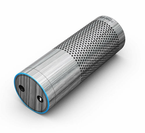 Textured Gray Dyed Surface - Full-Body Skin-Kit for the Amazon Echo