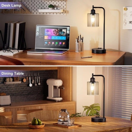 Elegante Touch-Lampen, 2er-Set