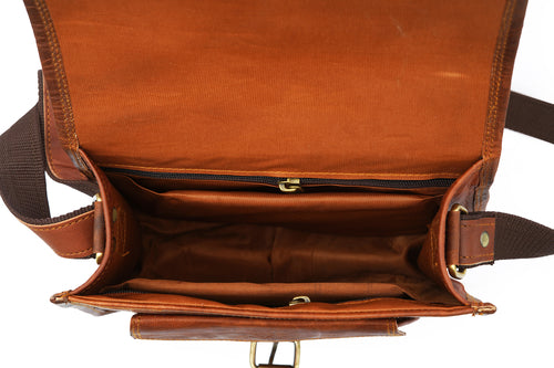 Lederhandtasche Damen Teenager Mädchen Geldbörse Umhängetasche Schultertasche