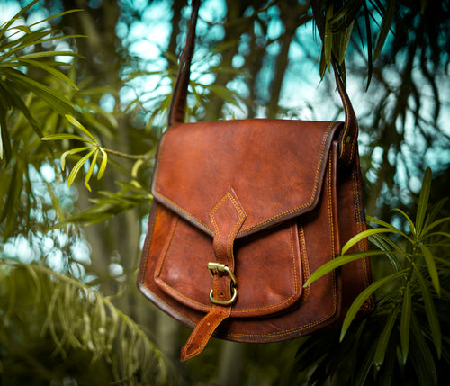 Lederhandtasche Damen Teenager Mädchen Geldbörse Umhängetasche Schultertasche