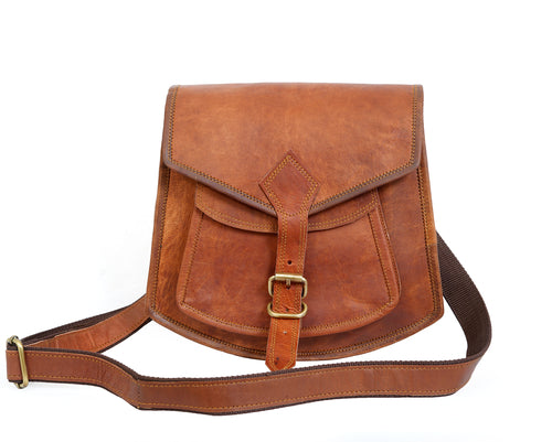 Lederhandtasche Damen Teenager Mädchen Geldbörse Umhängetasche Schultertasche